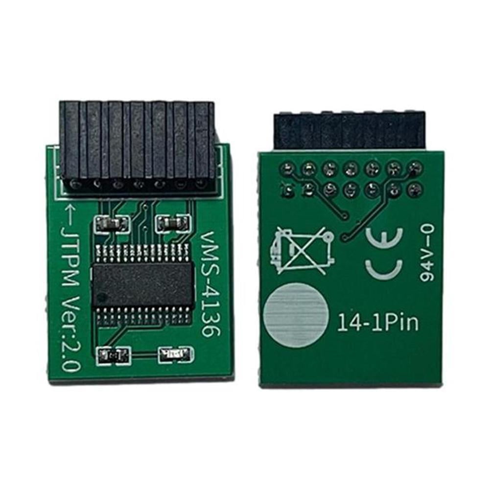 Tpm2.0 Security Module Supports Multi-brand Motherboards 12 14 18 20-1pin 2 HO T E7W0