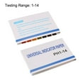 thumbnail image 3 of Uxcell 1-14 Indicator 80 in 1 Testing Alkaline Acid PH Test Strip 5 Pack, 3 of 5