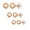 Pink, variant on Pori Jewelers 14K Solid Gold Ball Stud Earrings 3-Pair Pack - Multiple Sizes (3mm, 4mm, 5mm) - Women