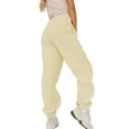 thumbnail image 4 of hirigin Women Harem Pants Casual Solid Color Trousers with Drawstring Pocket, 4 of 9
