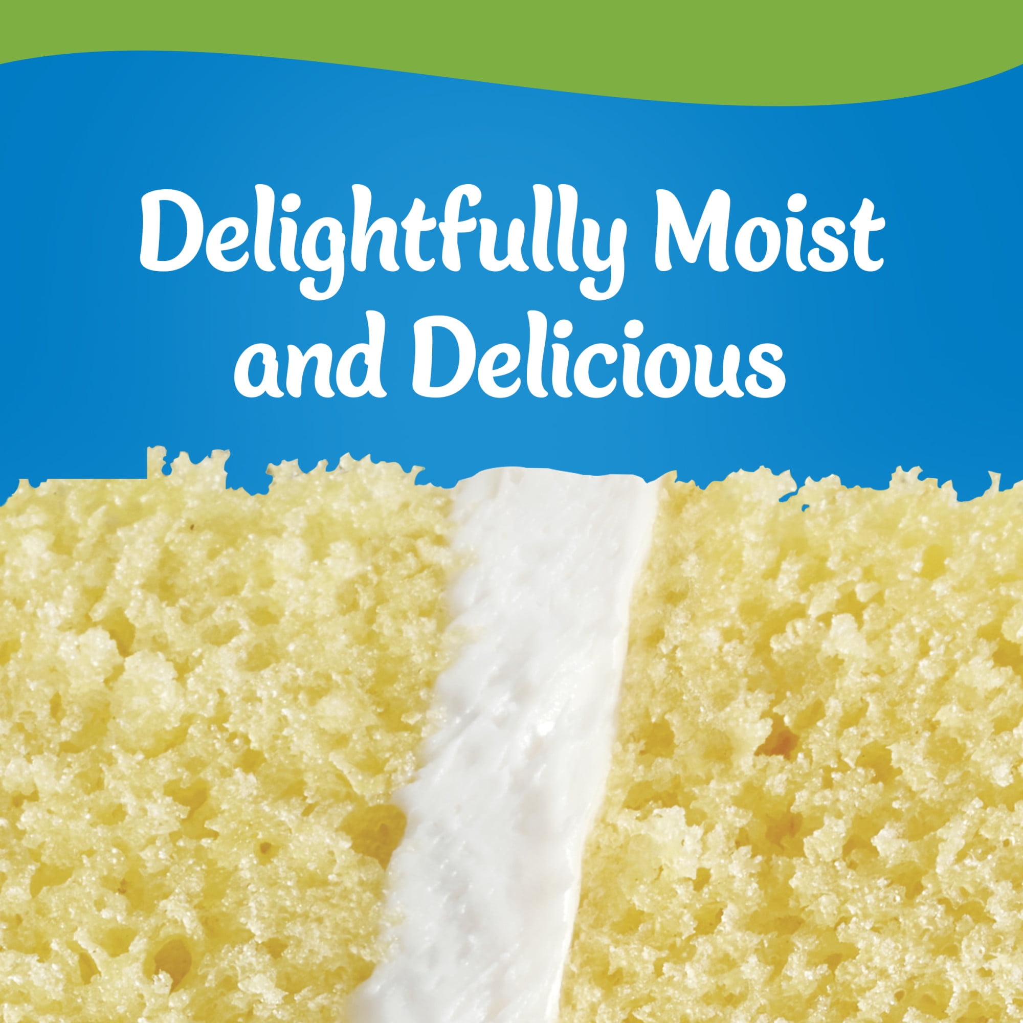(12 pack) Pillsbury Moist Supreme Pineapple Cake Mix, 15.25 oz Box