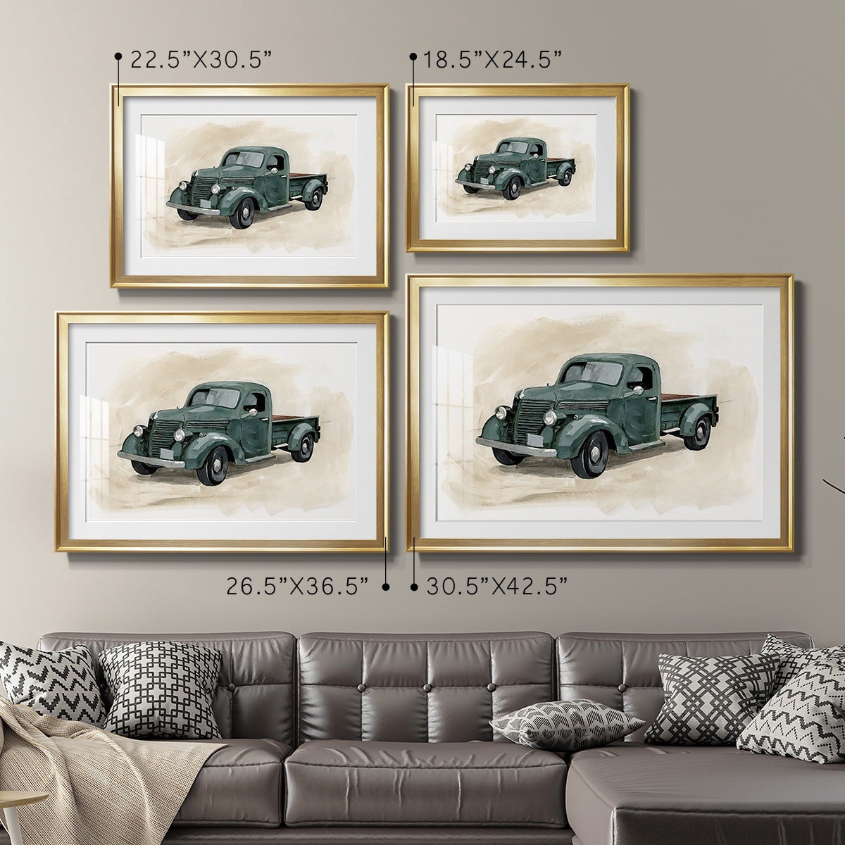 Pickup II Premium Framed Print - Ready to Hang