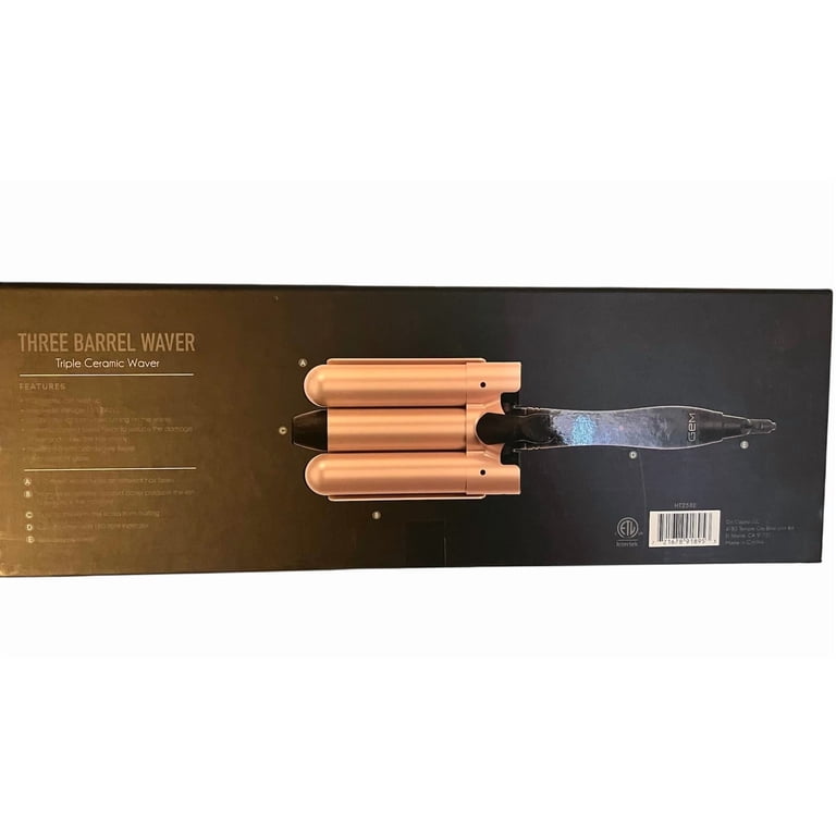 GEM GLAMOUR ENERGY 3 BARREL CERAMIC WAVER - Walmart.com