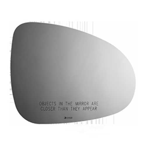 Burco Side View Mirror Replacement Glass - Clear Glass - 5468