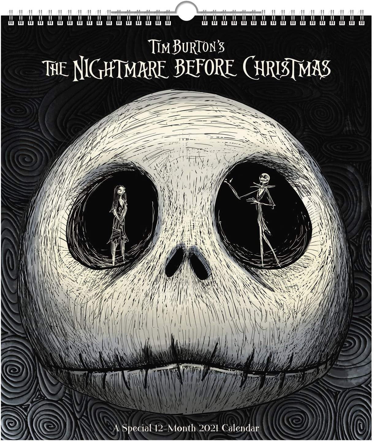 Details about   Official Disney Nightmare Before Christmas 2021 Wall Calendar 11.8 x 11.8 inches 