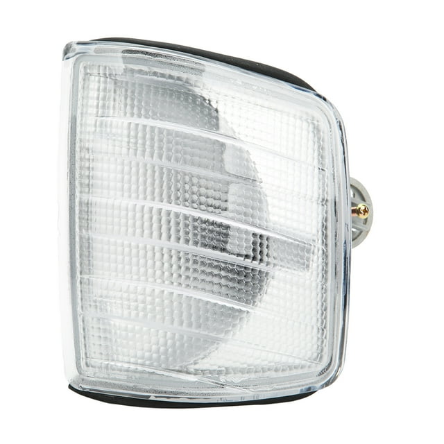 Luz de esquina delantera del coche, luces intermitentes resistentes a los arañazos, repuesto para 190 W201 1982-1993 (sin bombilla) derecha 2018260043 Jadeshay A