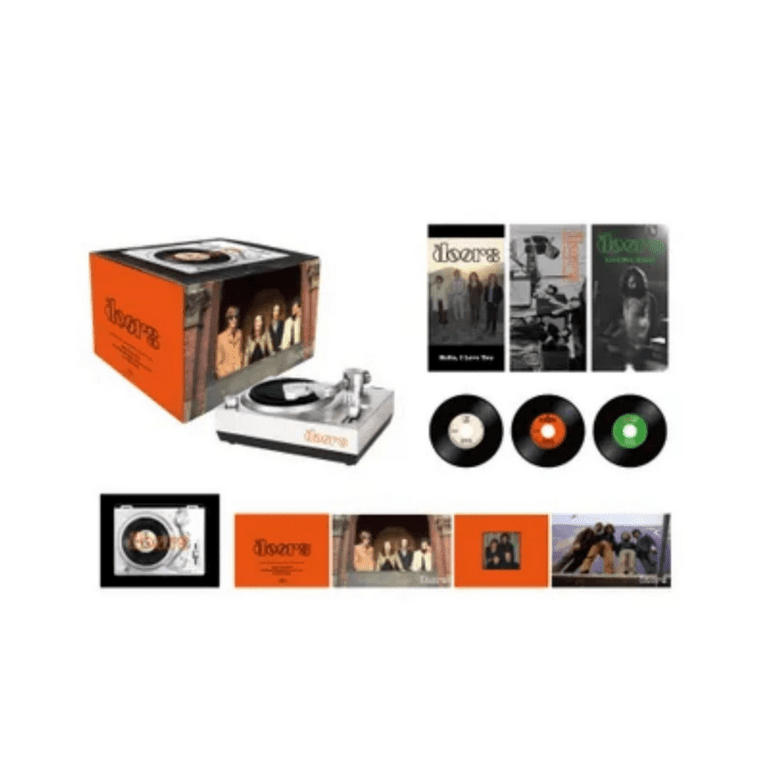 Forud type Geografi Bliv oppe The Doors Limited Edition Exclusive RSD3 Mini-Turntable RSD23 box set -  Walmart.com