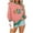 H Green, variant on Christmas Sweatshirt for Women Long Sleeve Crewneck Striped Pullover Xmas Print Drop Shoulder Tops Fall winter Casual Clothes