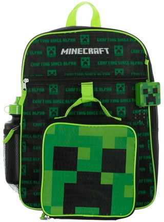 Minecraft - Mochila escolar con carro 4 ruedas giratorias, unisex niños,  multicolor, Otros Promoción