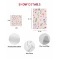 thumbnail image 7 of Pink Spring Floral Kitchen Dish Towels for Drying Dishes Set of 3, Flowers Botanical Elegant Pastoral Waffle Weave Microfiber Hand Tea Bathroom Towels Quick Dry & Absorbent Towel 12x12, 7 of 7