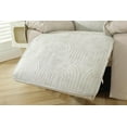 thumbnail image 6 of XUELC Non Slip Recliner Chair Cover- Waterproof Faux Suede Recliner Cover  Recliner Slipcovers with Elastic Straps for Pets and Kids 23.4in Gray White, 6 of 14