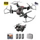 thumbnail image 2 of 2.4GHz 4CH RC Drone Evitación de obstáculos FPV Cuadricóptero plegable (batería negra 3) Ehuebsd libre de BPA, 2 of 9