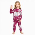 thumbnail image 5 of NOLDARES Kids Pajamas For Boys Skeleton Glow-in-The-Dark Cotton Toddler Halloween Outfit Boys and girls(Hot Pink,7Y), 5 of 8