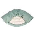 thumbnail image 1 of Túnel de juego de cama para gatos 2 en 1 con bolas colgantes, parque infantil, cabaña interactiva Verde, 1 of 8