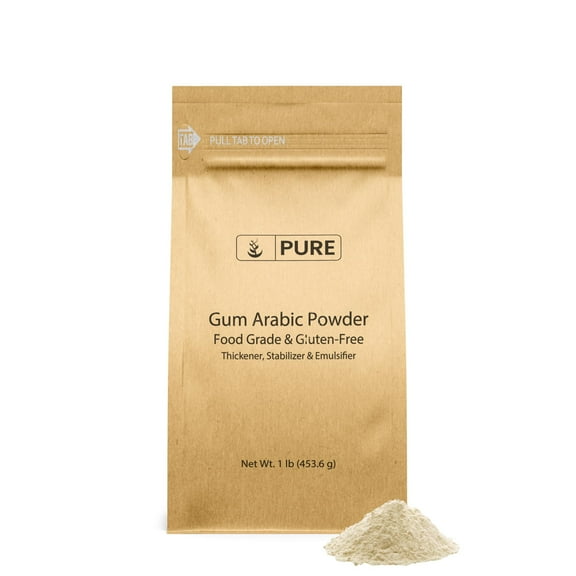 Pure Original Ingredients Gum Arabic Acacia Powder 1 lb Essential Ingredient for DIY Watercolor Paints, Craft Cocktails, Royal Icing, Ice Cream