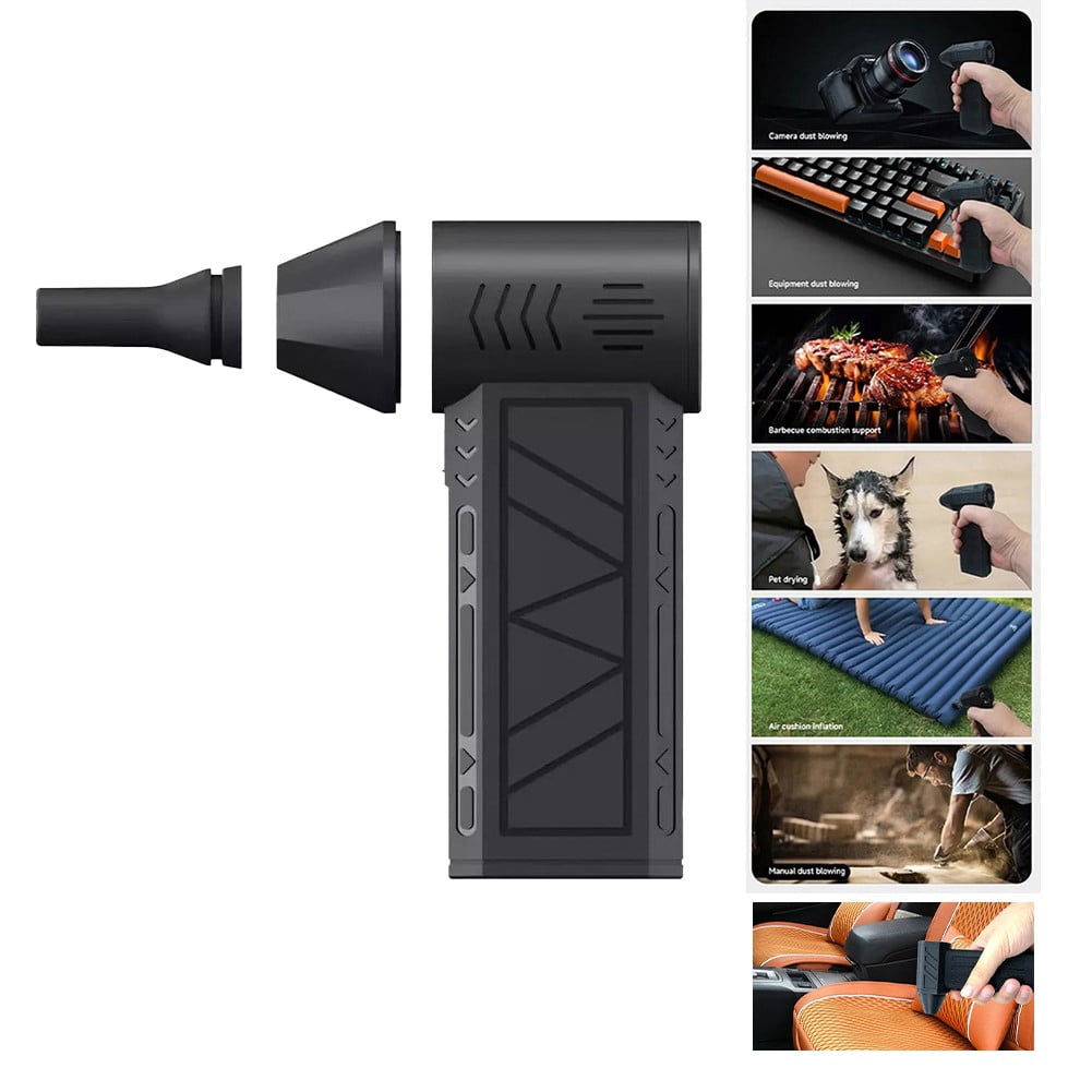 Ana Portable Jet Dry Mini Blower 130000RPM Compressed Air Duster Rechargeable