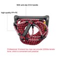 thumbnail image 3 of 75ft Wakeboard Kneeboard Rope Wake Surfing Rope Water Sports Tow Rope with Anti-Slip Handle, 3 of 8