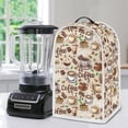 thumbnail image 5 of Yuyamidu Coffee Theme Blender Cover Kitchan Aid Blender Covers Stain Resistant Food Processor Dust Cover Universal Kitchen Appliance Cover for Indoor Decorations, 5 of 6