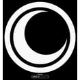 thumbnail image 2 of Men's Marvel: Moon Knight White Crescent Moon Logo  Graphic Tee Black Large, 2 of 5