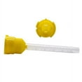 thumbnail image 2 of Yellow Mixing Tips 50 Pieces, 4.2mm, 1:1 Ratio. VPS Impression Material Mixing Tips, High-Performance, Universal Fit, 2 of 5