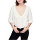 thumbnail image 1 of Free People Ronnie - Camiseta bÃ¡sica para mujer, color blanco, XS Free People Camiseta bÃ¡sica, 1 of 1