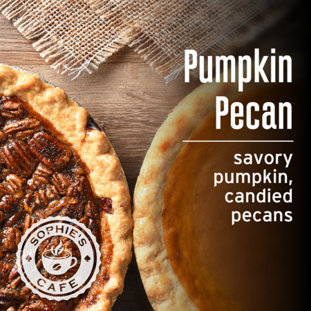 Steel Mill Coffee Co. Pumpkin Pecan Flavored Coffee | 12 Keurig Compatible Pods / Drip Grind / Regular | Grown in Colombia