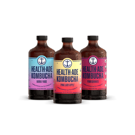 Health-Ade Kombucha, Fan Favorite Variety Pack - 12 Pack