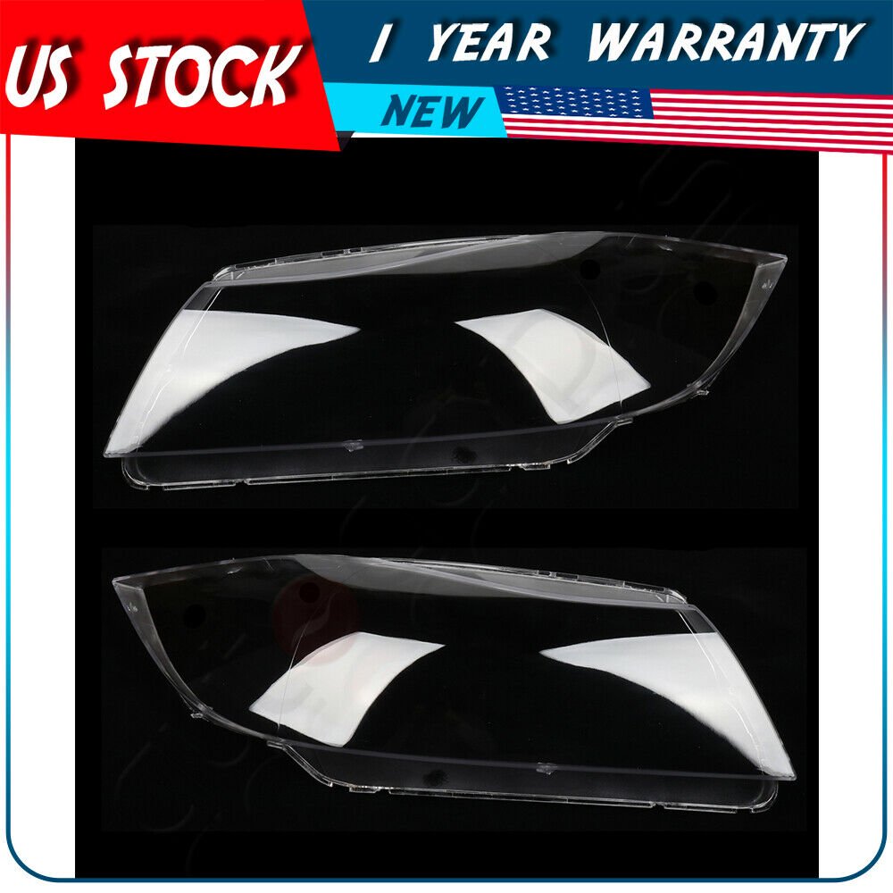 Front Headlight Lens Cover Pair for BMW 3 Series E90 E91 20052008