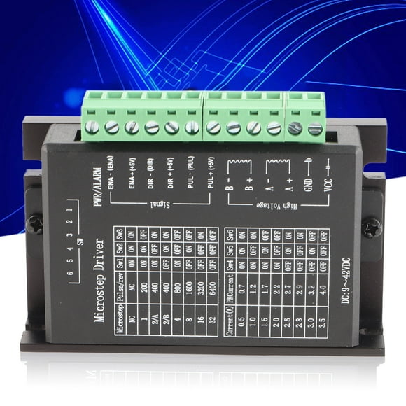 Heat Dissipation DC Drive Module, Driver Controller, Noise Optimization Small Size For Non-Hot Area For 57, 42 Stepper Motors Of 1.8Nm And Below