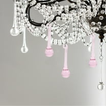 UNOMOR 10pcs Rectangular Chandelier Crystal Prisms Bulk Hanging Light Pendants For Chandelier Decorations