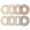 Multi, variant on LOLIPPYY Clothes Size Dividers Set - Closet Organizers and Markers for to 24 Months Nursery Storage