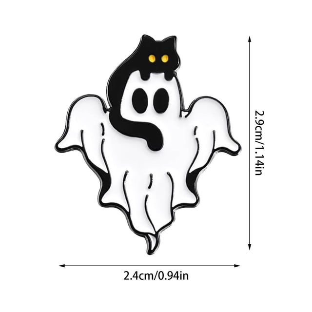 JJKBVCLO Halloween & Metal Brooch Unique Design For Costume Accessory Or Everyday Style Elegance Non Tarnish