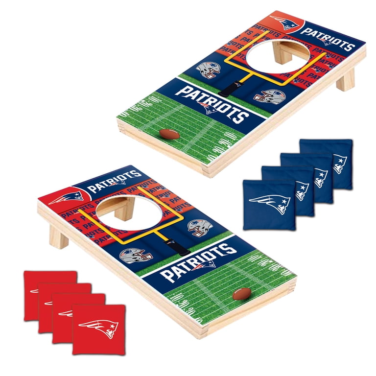 MasterPieces NFL New England Patriots Tabletop Cornhole Game Set