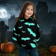 thumbnail image 2 of Vrotazzy Girls Hoodies & Sweatshirts Child Toddler Halloween Long Sleeve Cartoon Prints Warm Hoodie Pullover Tops Kids Outfits Sweat Suit, 2 of 4