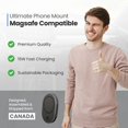 thumbnail image 3 of Mighty Mount MagSafe Wireless Car Charger Mount with Drill Base AMPS Mounting Plate, 3 of 7