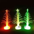 thumbnail image 5 of 2-Pack LED Fiber Optic Tree Night Lights, Small Base for Bedside or Desk, Christmas Decorations for Indoor Ambient Lighting, 5 of 8