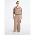 thumbnail image 2 of Scoop Women's and Women's Plus New Scubaknit Cargo Pants, Sizes XS-4X, 2 of 5