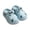M47 Blue, variant on Summer Toddler Kids Lightweight Classic Clogs Swivel Ankle Strap Letter Print Resistant Sandals Outdoor Breathable Footwear Cute Eva Water Shoes Size 3-4 Years White