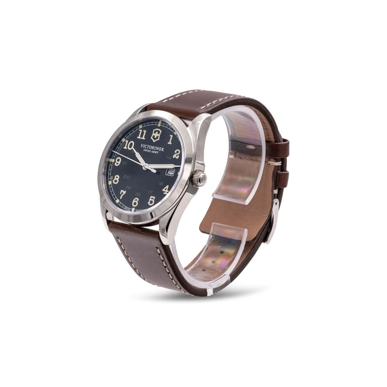Victorinox Men's 241563 Infantry Military Time Leather Watch