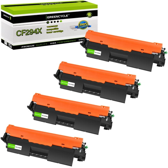 greencycle CF294X Toner Cartridge Replacement Compatible for HP 94X Black Toner Cartridge Laser Jet Pro MFP M148dw M148fdw M118dw M118 M149fdw Printer (4PCS)