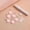 Rose 3, variante sur Fiudx Pince de Fixation pour Couette Sans Broche / Pinces en Tissu Réutilisables pour Literie / Support de Couette Sécuritaire et Confortable / Attaches de Couette Sans Broche / Ensemble de 4