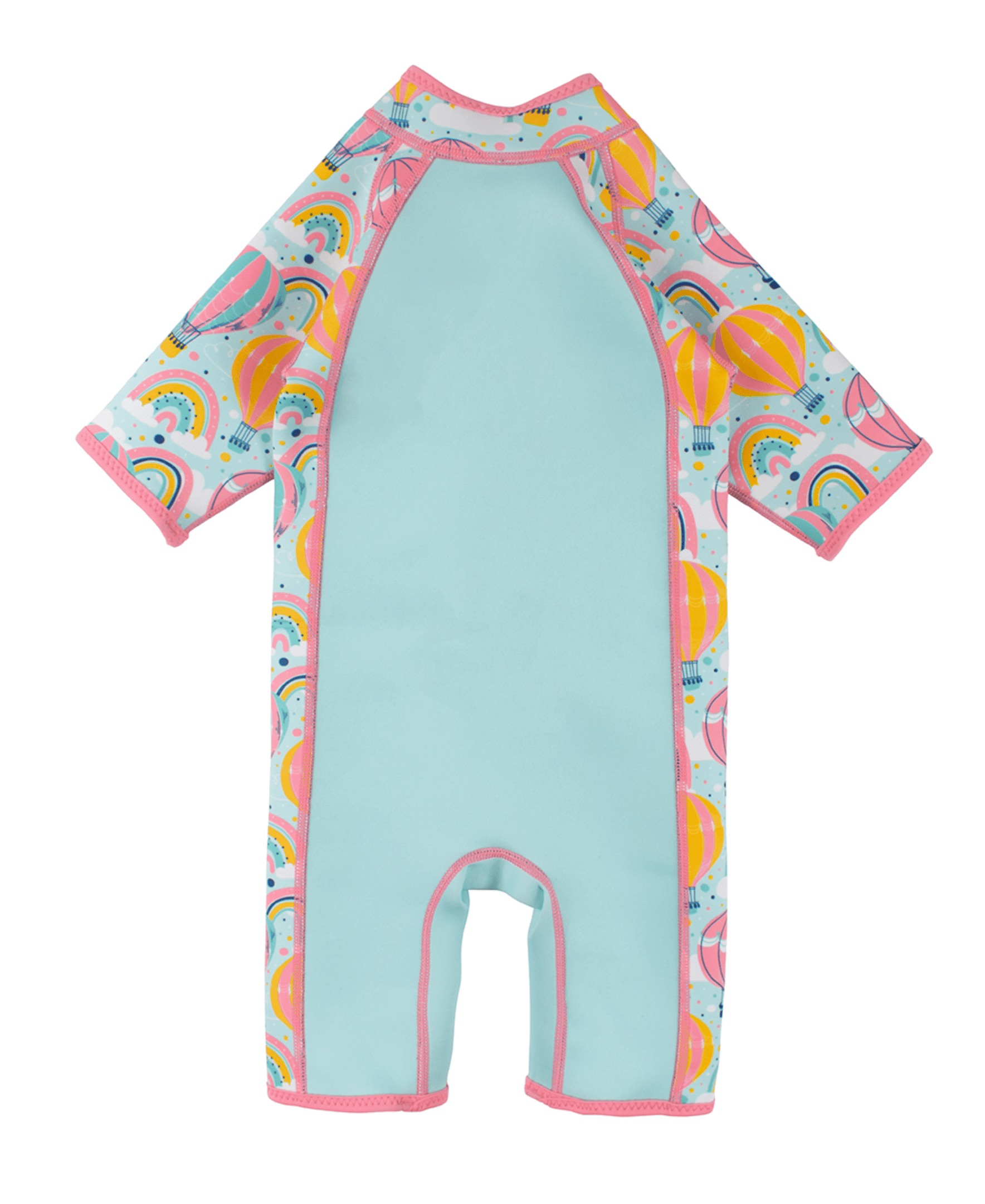 Splash About Girl's Shorty Wetsuit, Up & Away 2-4 Years