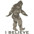 thumbnail image 3 of CafePress - I Believe In The Bigfoot Women's Light Pajamas - Women's Short Sleeve Print T-Shirt and Pants Light Cotton Pajama Set, 3 of 7