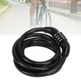 thumbnail image 3 of Candado De Cable Para Bicicleta, Candado De Combinación De Cuatro Dígitos, Candado Antirrobo Para Puerta De Motocicleta, Scooter, Valla, 3 of 7