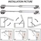 thumbnail image 3 of Hydraulic Cabinet Gas Jacks, Gas Spring Kitchen Cabinet Door Pneumatic Arm--, 3 of 5