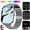 Black steel band watch, variant on New Ultra-thin Smartwatch, 1.96" HD AMOLED Display, 200mAh Battery, 100+ Sports Modes, Weather, Wireless Calling, Classic Stylish Design, Ideal Gift for Friends
