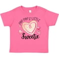 thumbnail image 3 of Inktastic Pop Pop's Little Sweetie with Pink Heart Cookie Boys or Girls Baby T-Shirt, 3 of 5