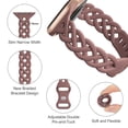 thumbnail image 2 of Correa para Apple Watch, iWABCertoo, delgada, silicona, paquete de 4 unidades para mujer, 2 of 7