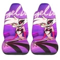 thumbnail image 2 of Hazbin Hotel Car Seat Covers 2 Pcs Seat Protector Cover Universal Front Vehicle Seat Protector For Auto Truck Van Suv Sedan Vehicle, 2 of 9