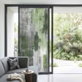 thumbnail image 2 of Non-Adhesive Static Cling Window Tint, Sage Green Grey Window Privacy Film Frosted, Abstract Art Oil Painting Modern Geometric Insulated Windows Frosted Films for Living room, 35.4 x 78.7 Inches, 2 of 9